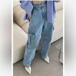 The Frankie Shop Kai Cargo Jeans